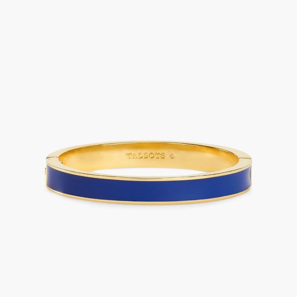 TALBOTS classic Enamel bangle blue and gold